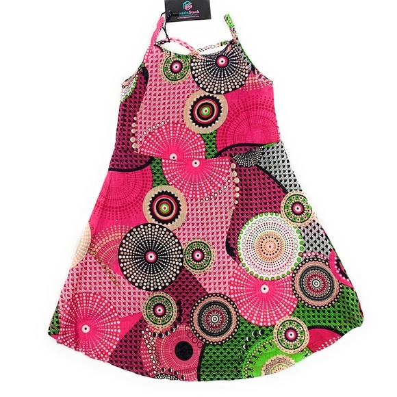 Asymmetrical summer dresses for girls - Picture 4 of 7